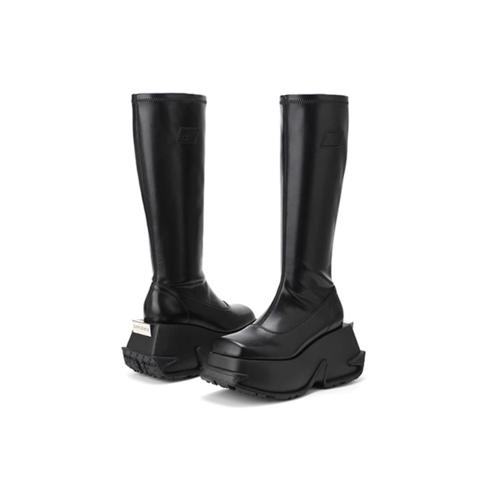 DAPHNE LAB [Sugar Cube] Over-the-Knee Boots