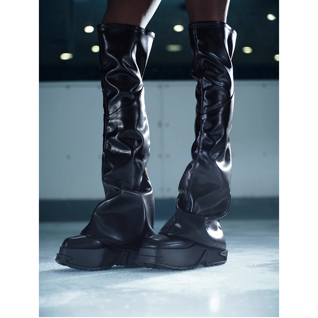 DaphneLabxDIDU【Sugar Cube】Over-the-Knee Boots
