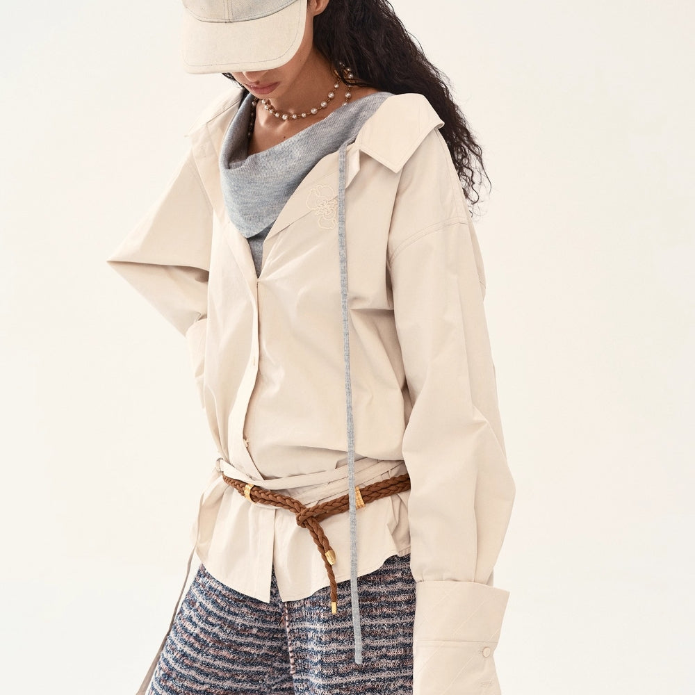 MEDIUM WELL Chain-Stitch Embroidered Shirt