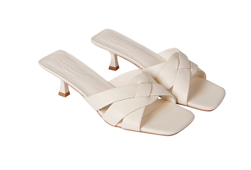 LACERTA Kitten-Heel Sandals