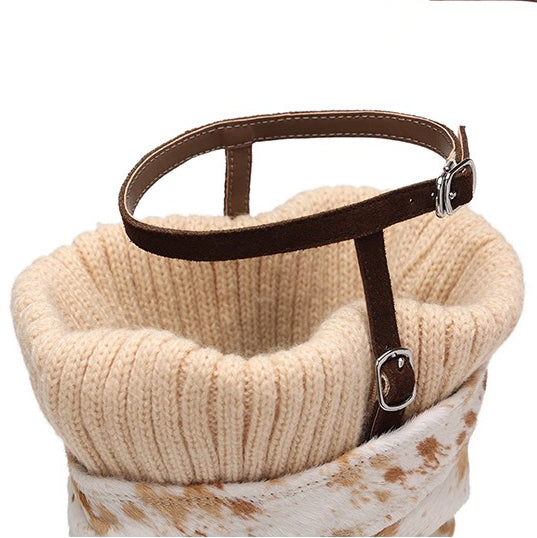 DAPHNE LAB [Sugar Cube] series ankle boots