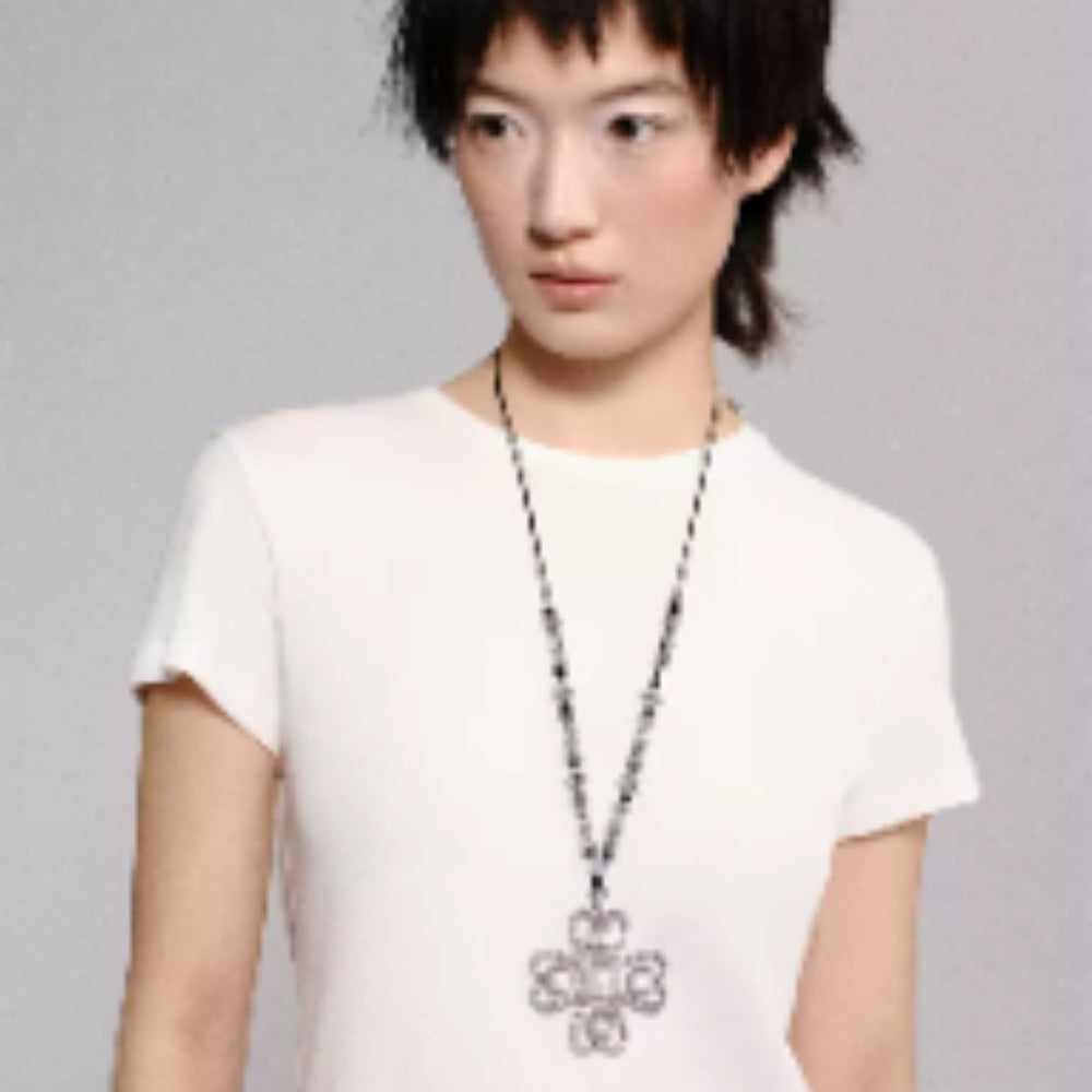 tokokkino Triple Bow Necklace