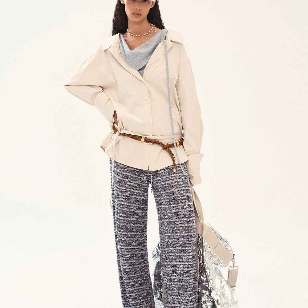 MEDIUM WELL Chain-Stitch Embroidered Shirt