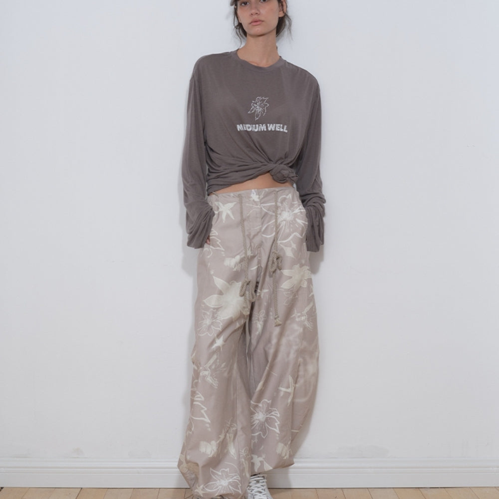MEDIUM WELL Floral Parachute Pants