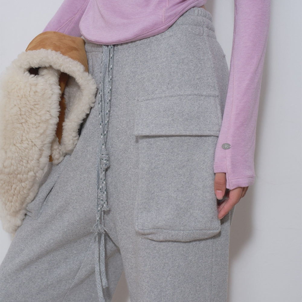 MEDIUM WELL Accordion-pocket Sweat Pants