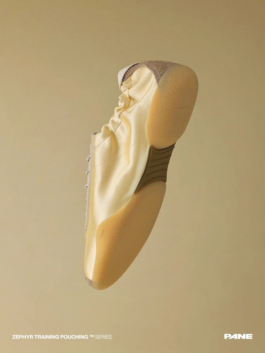 PANE Pocket Ballet Training Shoes Cream