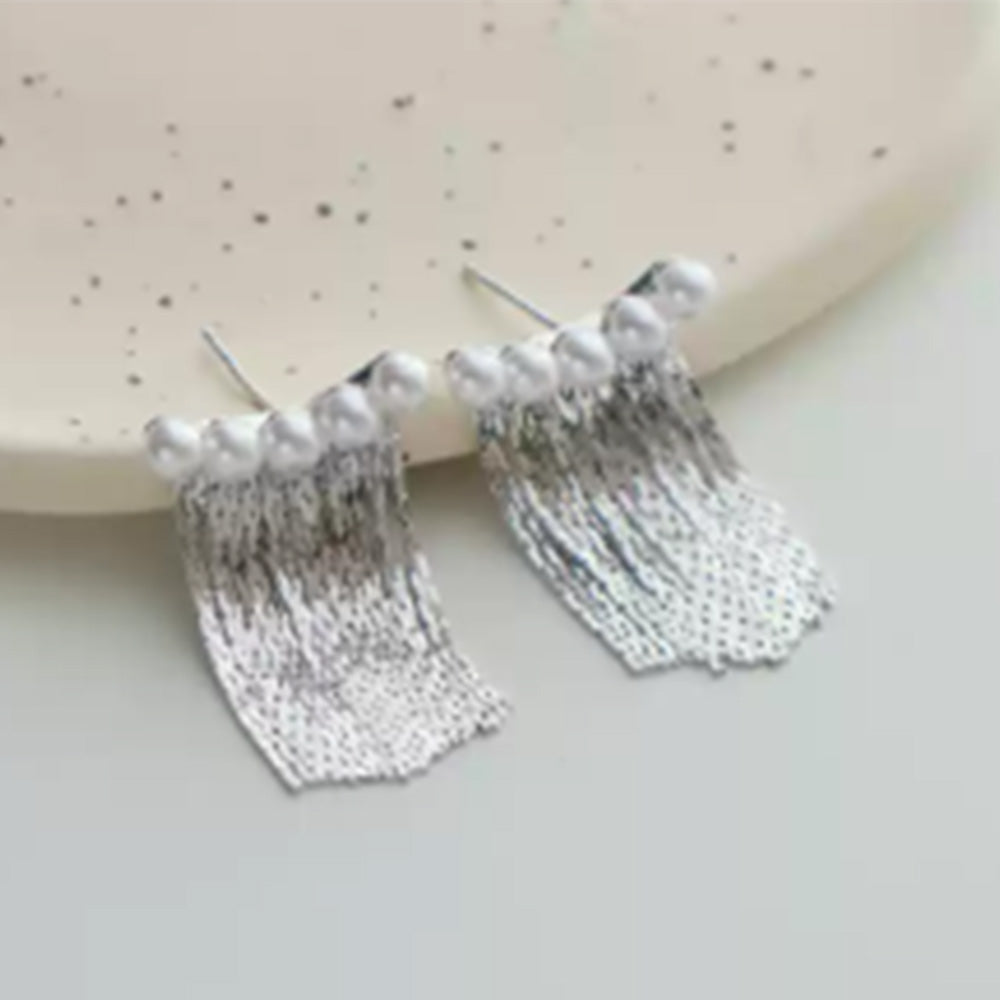MFOW Pearl Tassel Earrings