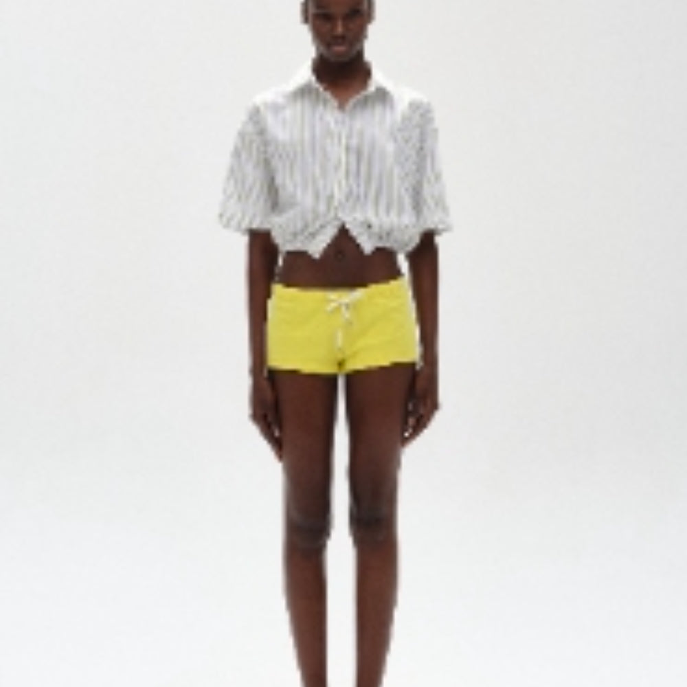 SANFRONTIERES Color-Block Shorts