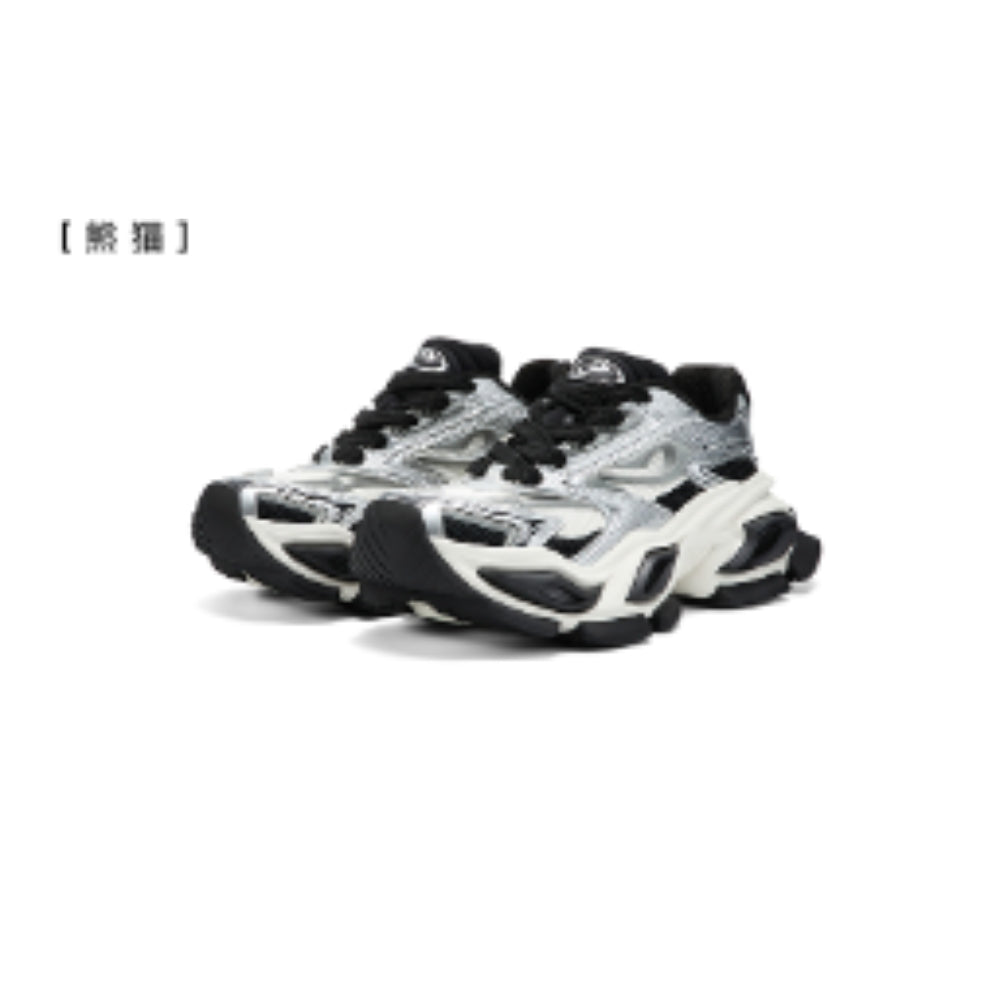 OGR different pupil cat eye series dad shoes black and white