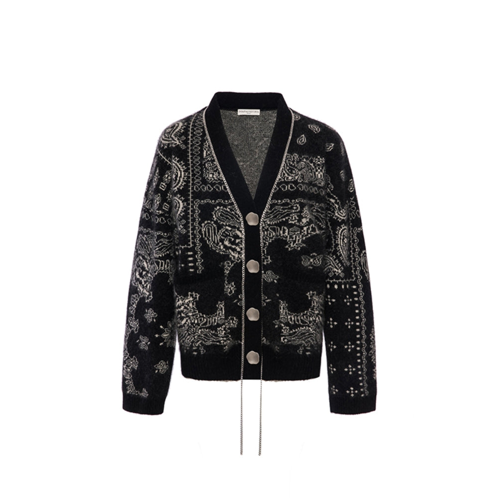 DIANA VEVINA Wool Cardigan