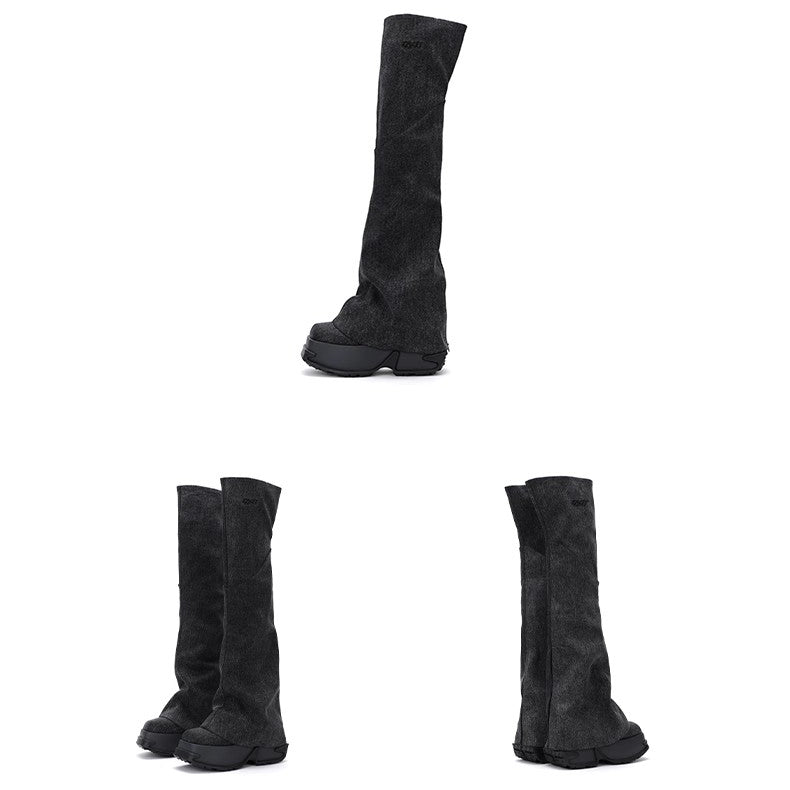 DaphneLabxDIDU【Sugar Cube】Over-the-Knee Boots