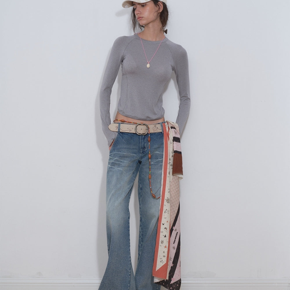 MEDIUM WELL Silk And Wool Top