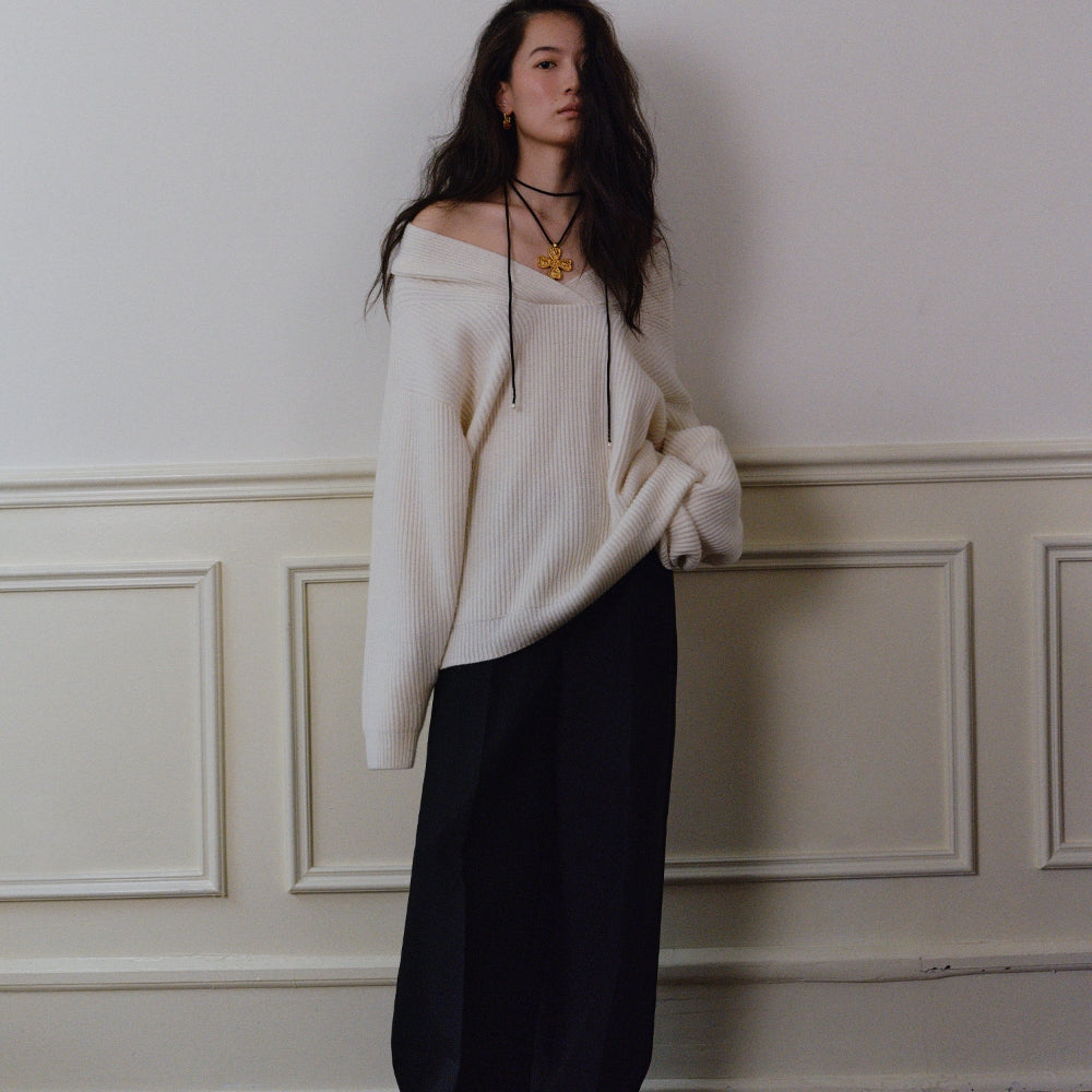 tokokkino Reversible Wool Sweater
