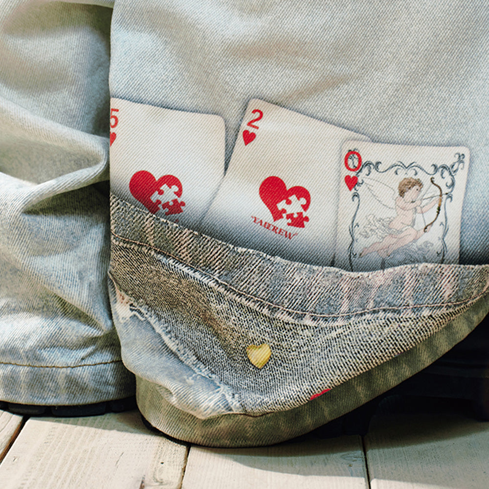 YADcrew Arrow Print Jeans