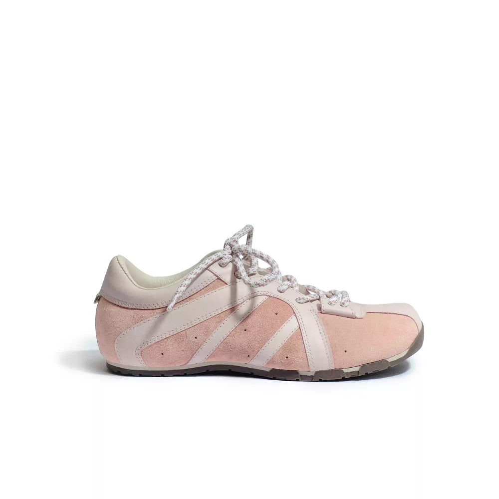 Square-Toe Sneaker pink