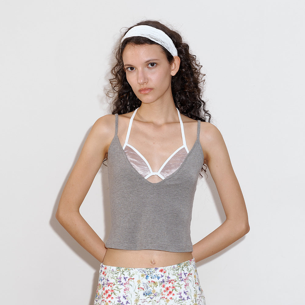 2AM POETRY White Floral Mini Skirt