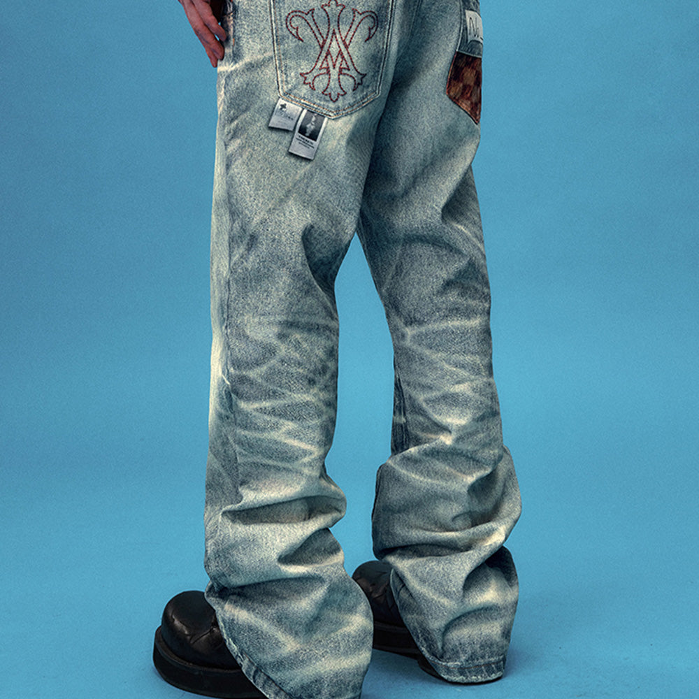 YADcrew Bottle Cap Jeans