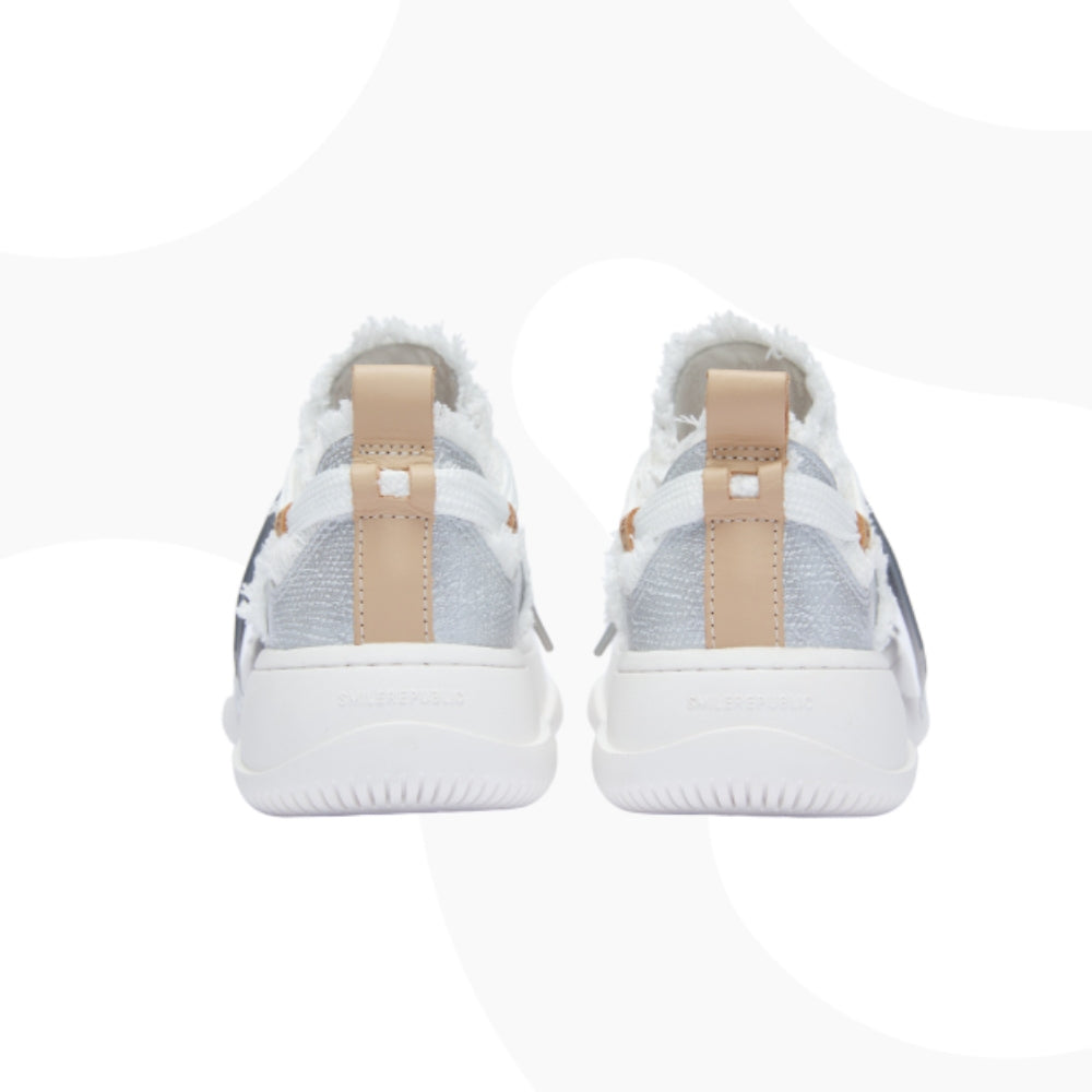 SMILEREPULIC  open smile platform shoes slliver