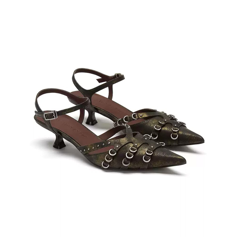 ARCADIAGYALBlack Strappy Heels