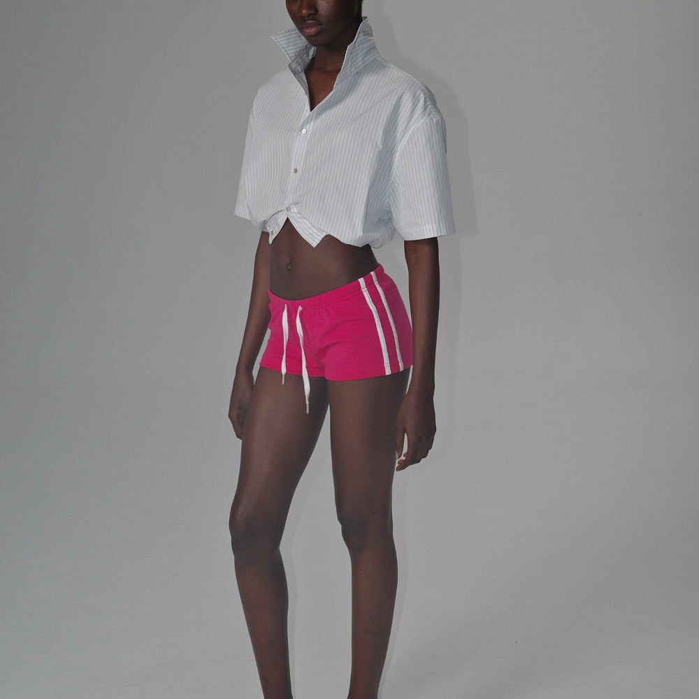 SANFRONTIERES Color-Block Shorts
