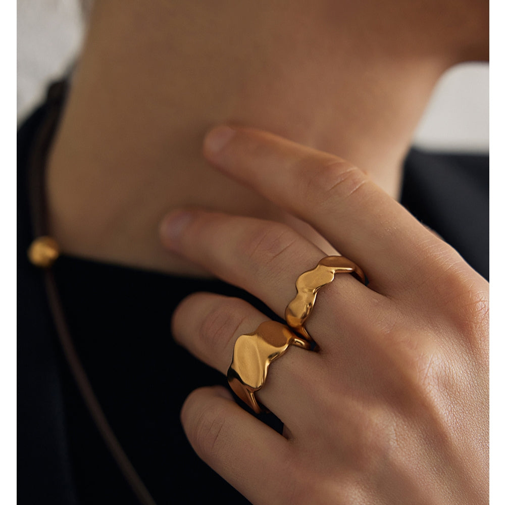 MONSECRET Minimalist Ring