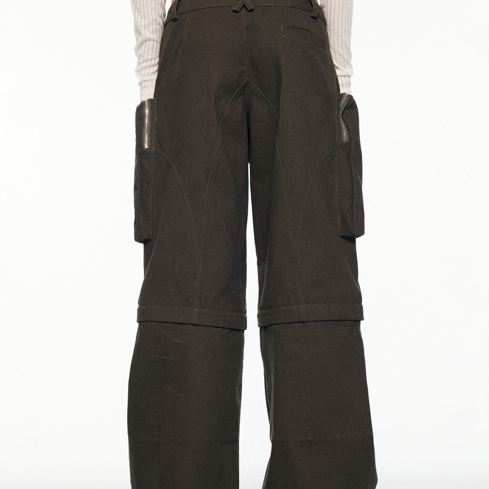 SANFRONTIERES Convertible Cargo Pants