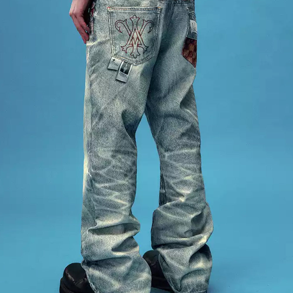YADcrew Bottle Cap Jeans