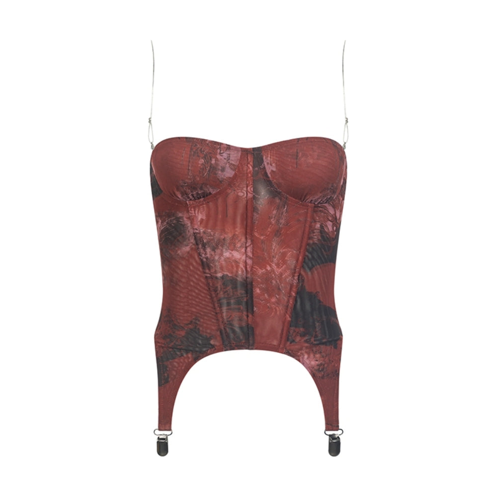 WOOHA Corset Bustier
