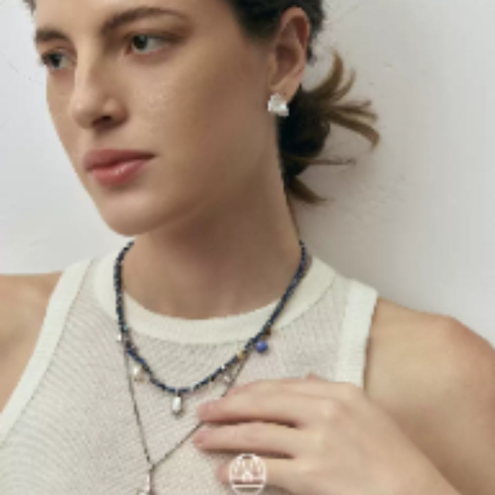 MONSECRET Pearl Strand Necklace