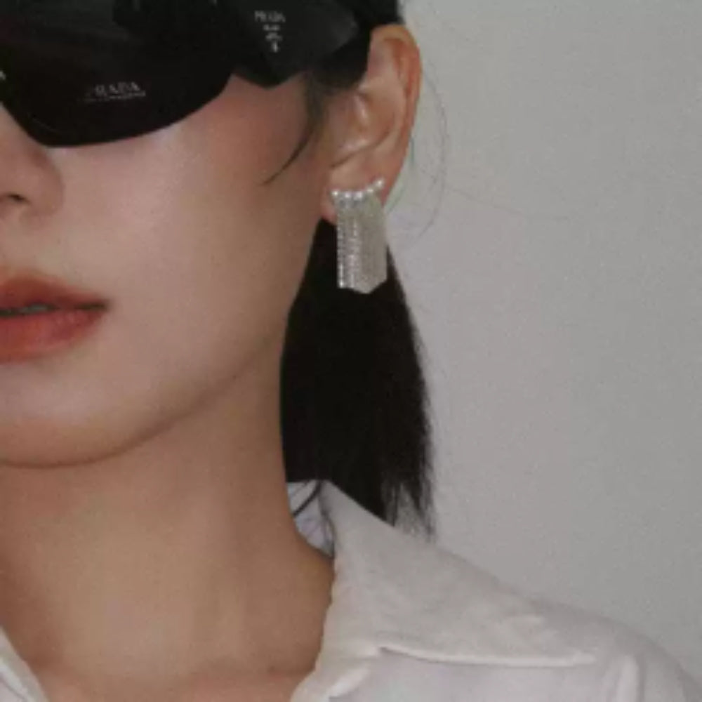 MFOW Pearl Tassel Earrings