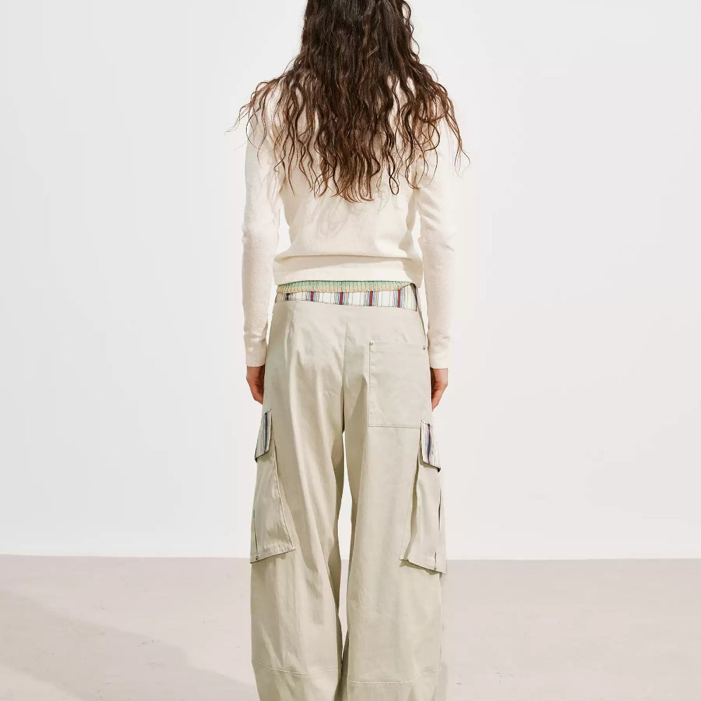 MEDIUM WELL Striped Cargo Pants