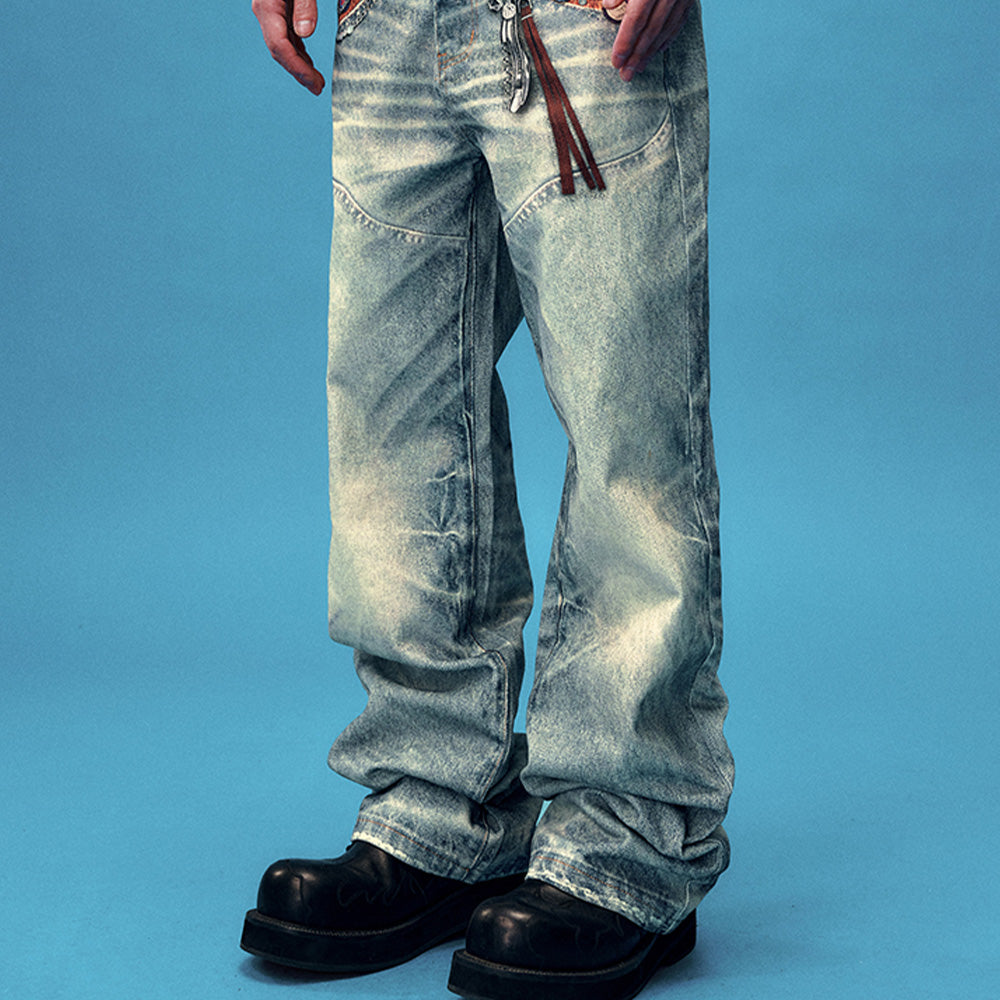 YADcrew Bottle Cap Jeans