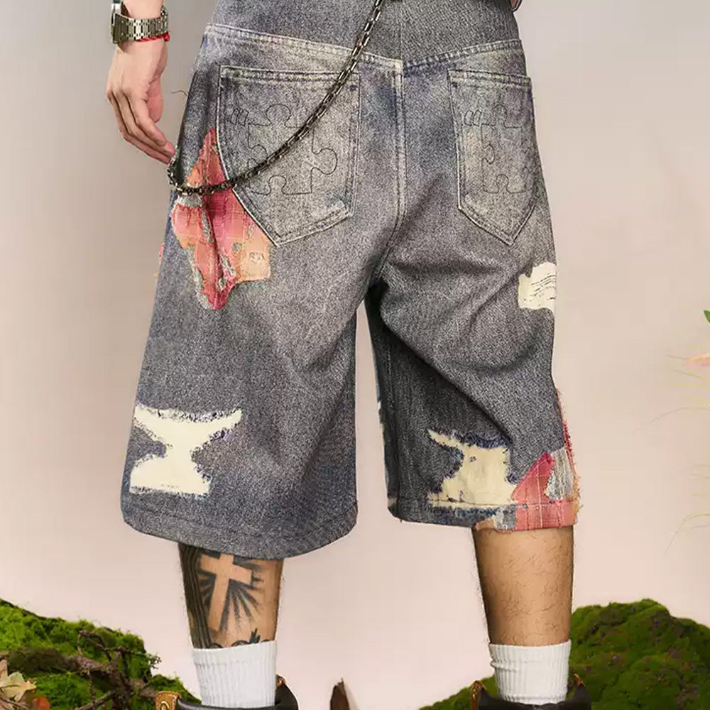 YADcrew Sunset Lace Shorts