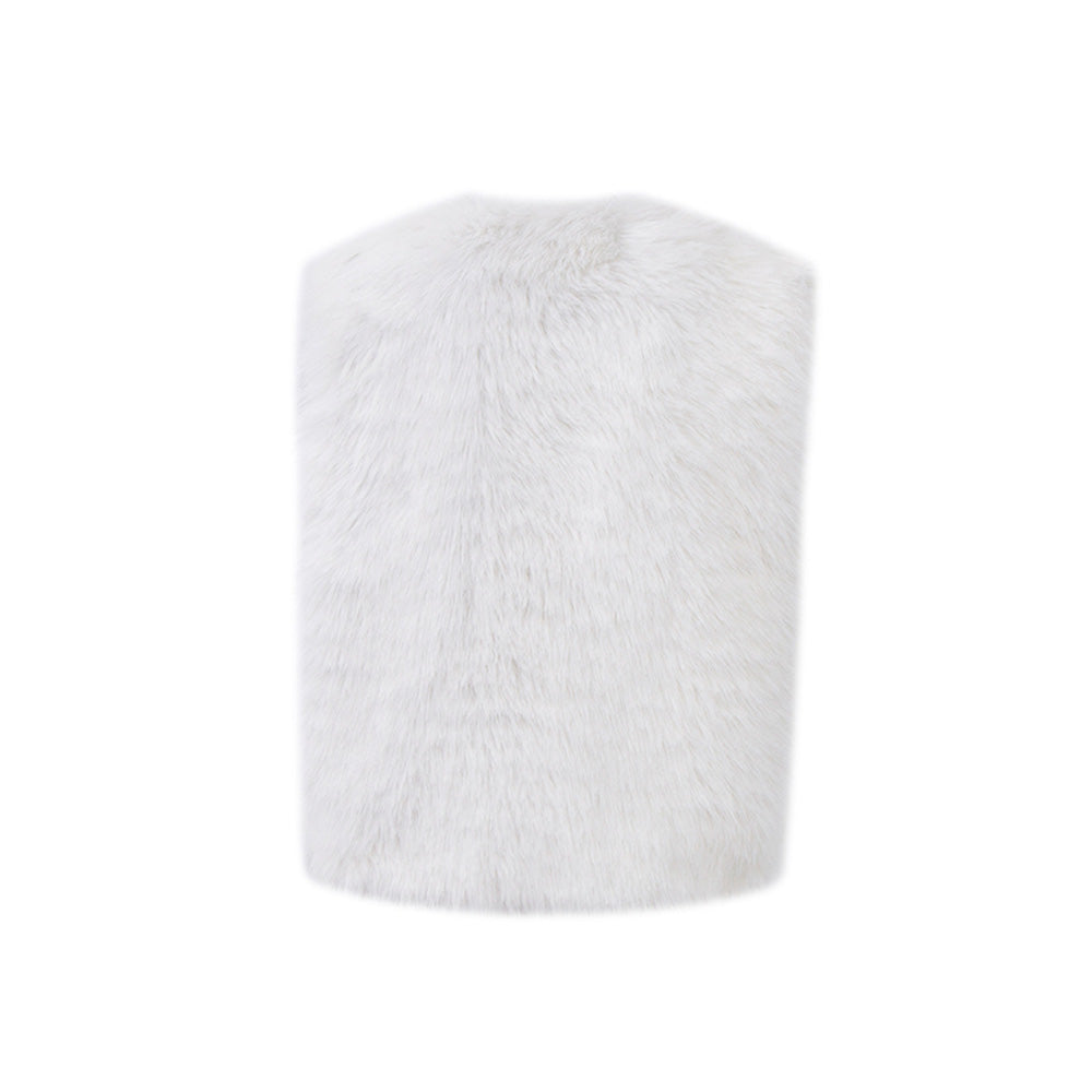 tokokkino Fur Vest