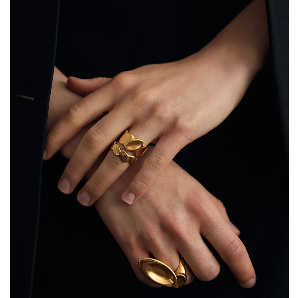 MONSECRET Minimalist Ring