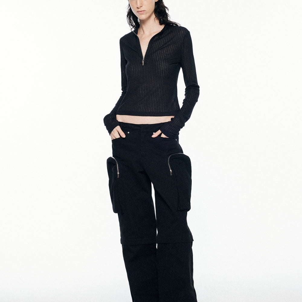 SANFRONTIERES Convertible Cargo Pants