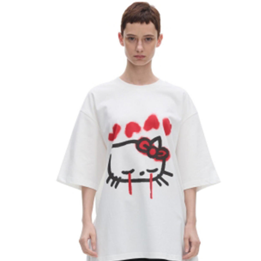 ANTERIORLOVED Hello Kitty Print T-shirt
