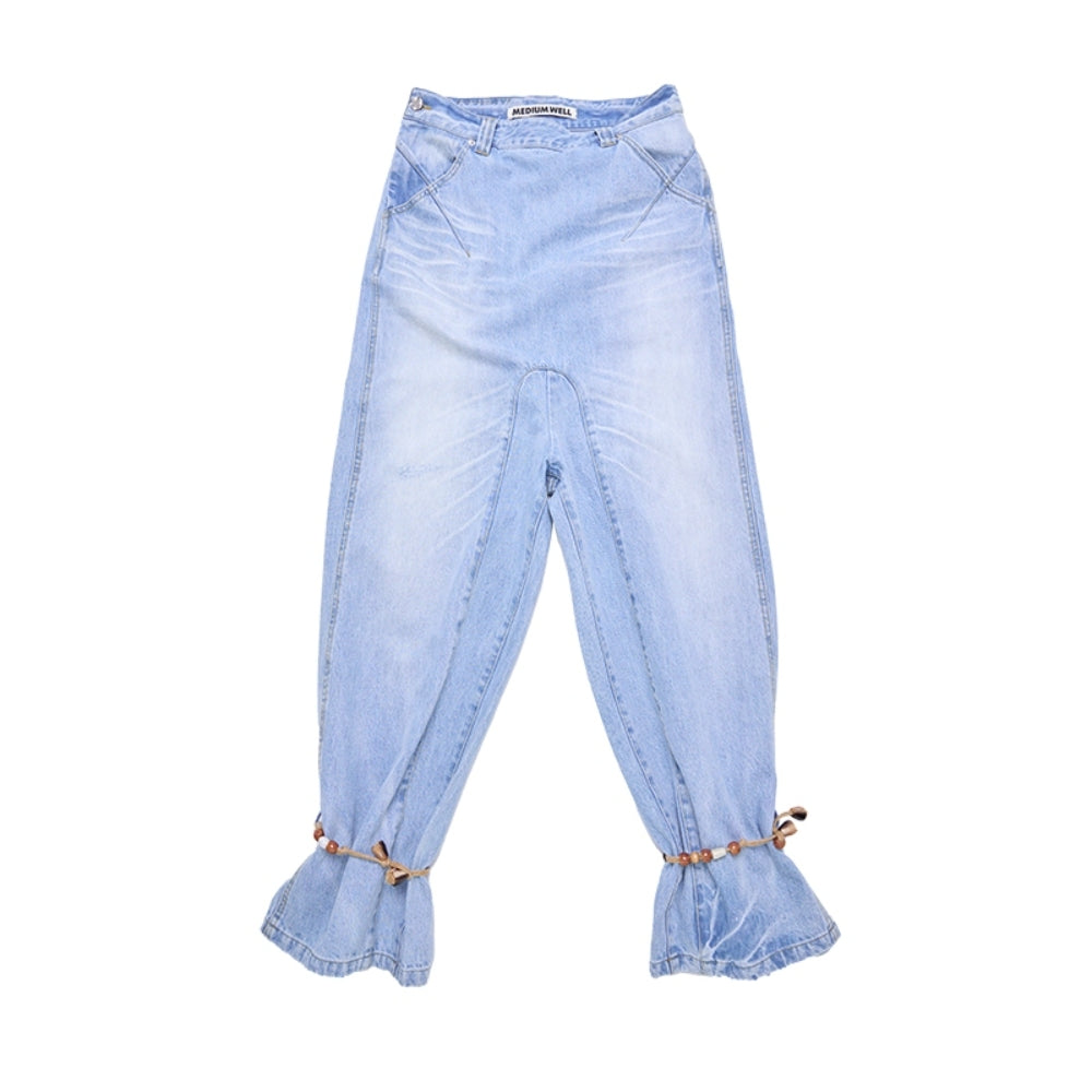 MEDIUM WELL Beaded Cuff Jeans