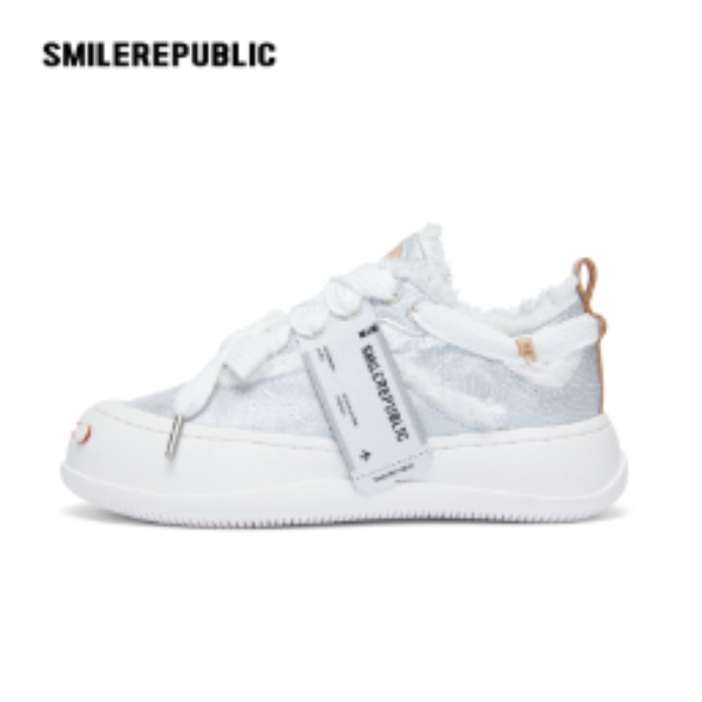 SMILEREPULIC  open smile platform shoes slliver