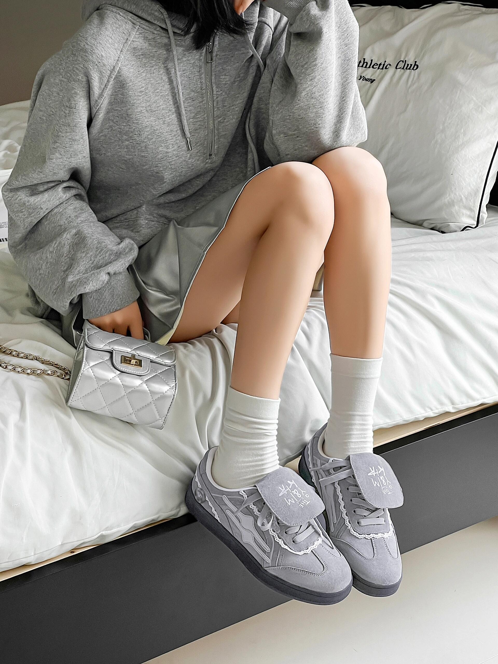 KILLWINNER丨Retro Training Sneaker-Lace Grey