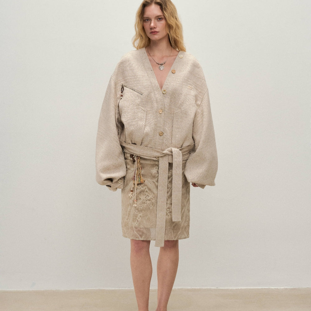 Dpercent丨Jacquard Skirt
