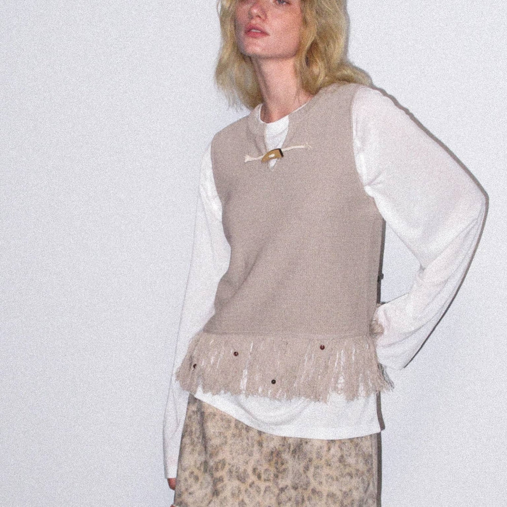 Dpercent｜Leopard print skirt