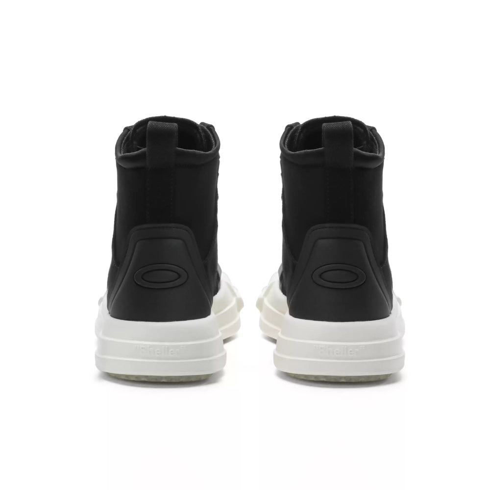 Ouder sheller shell toe high-top canvas shoes black