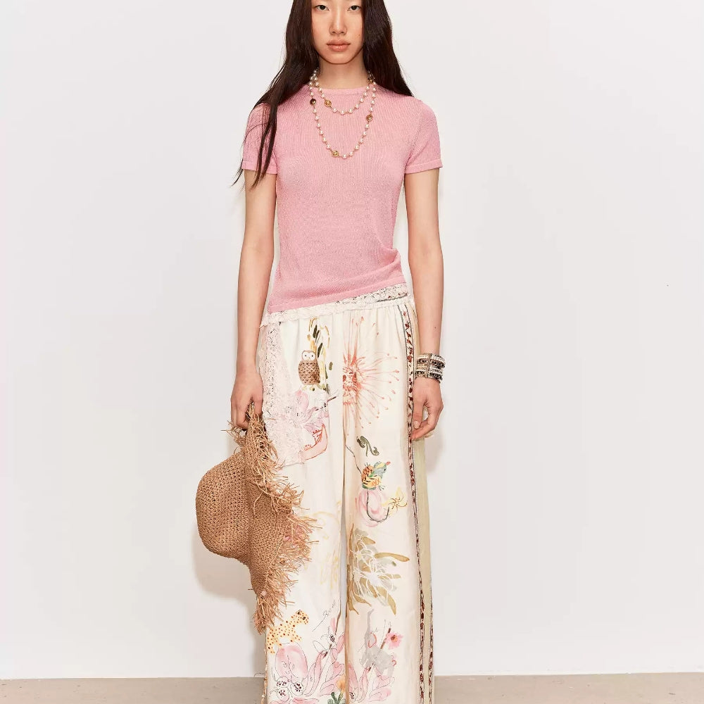 MEDIUM WELL Holiday Linen Pants