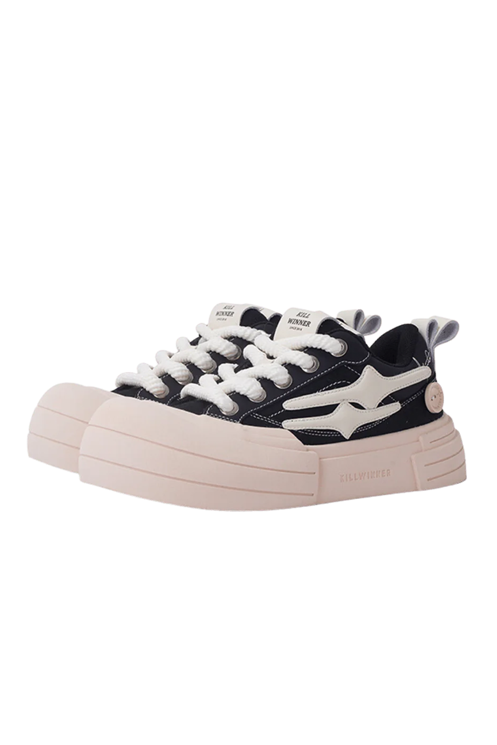 KILLWINNER丨Smile Life Sneaker - Black