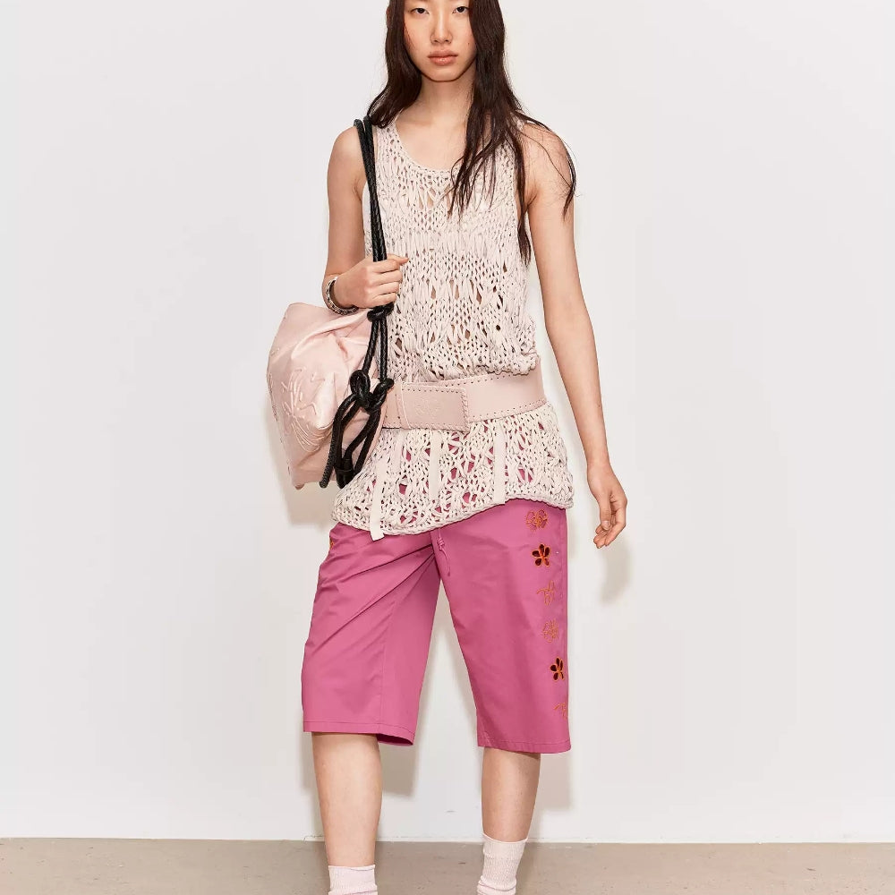 MEDIUM WELL Cut-out Cropped Pants