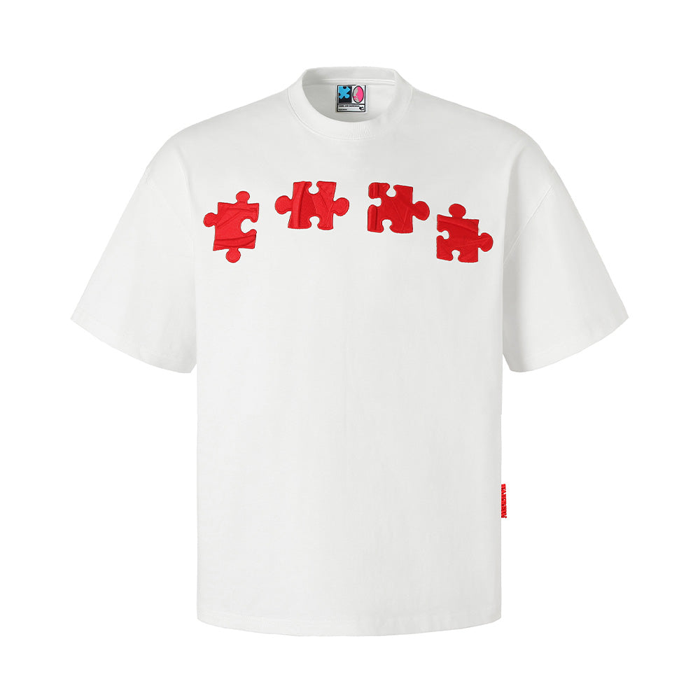 YADcrew Puzzle Print Tee