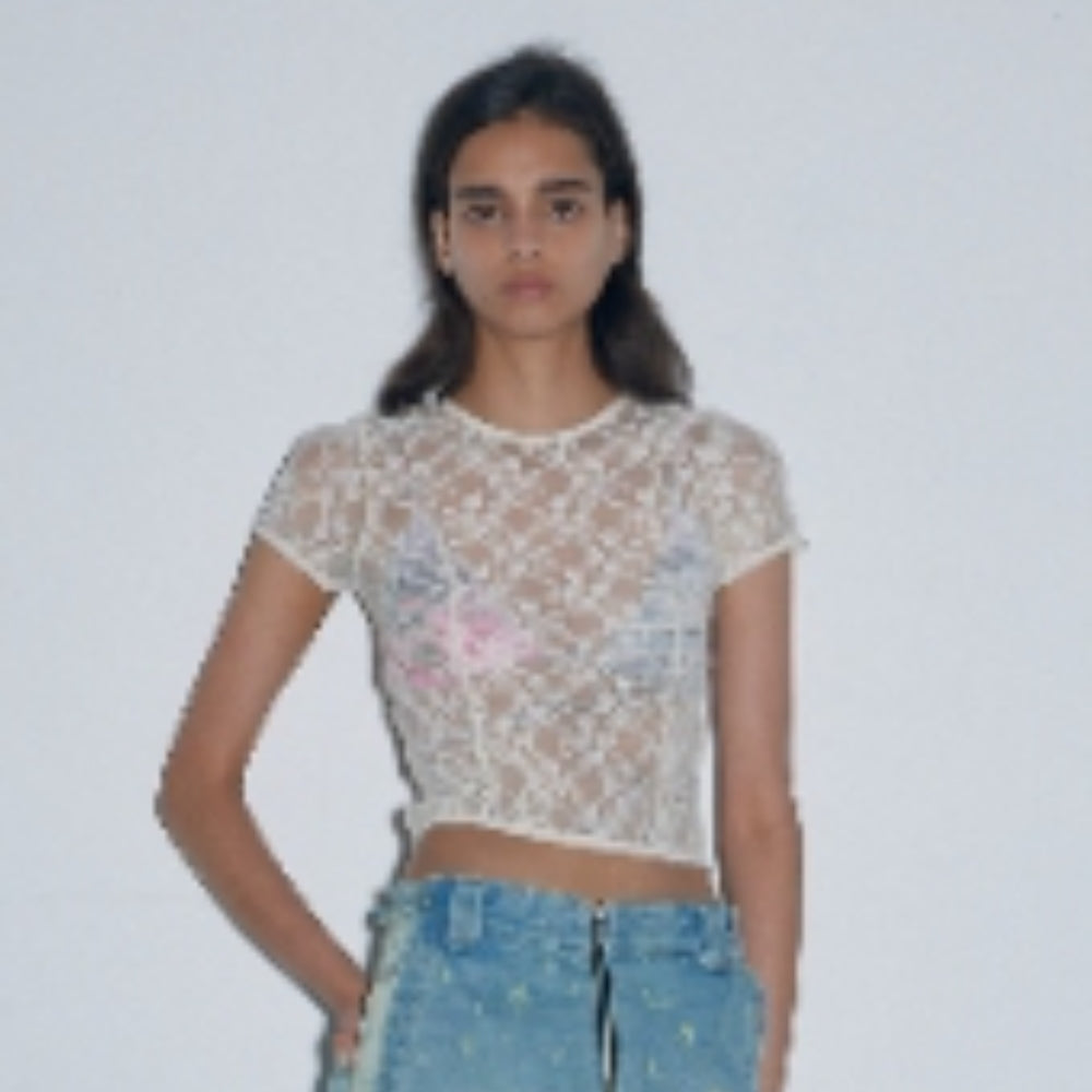 MEDIUM WELL Lace Top
