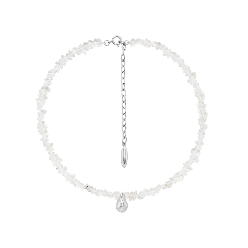 MONSECRET Crystal Drop Necklace