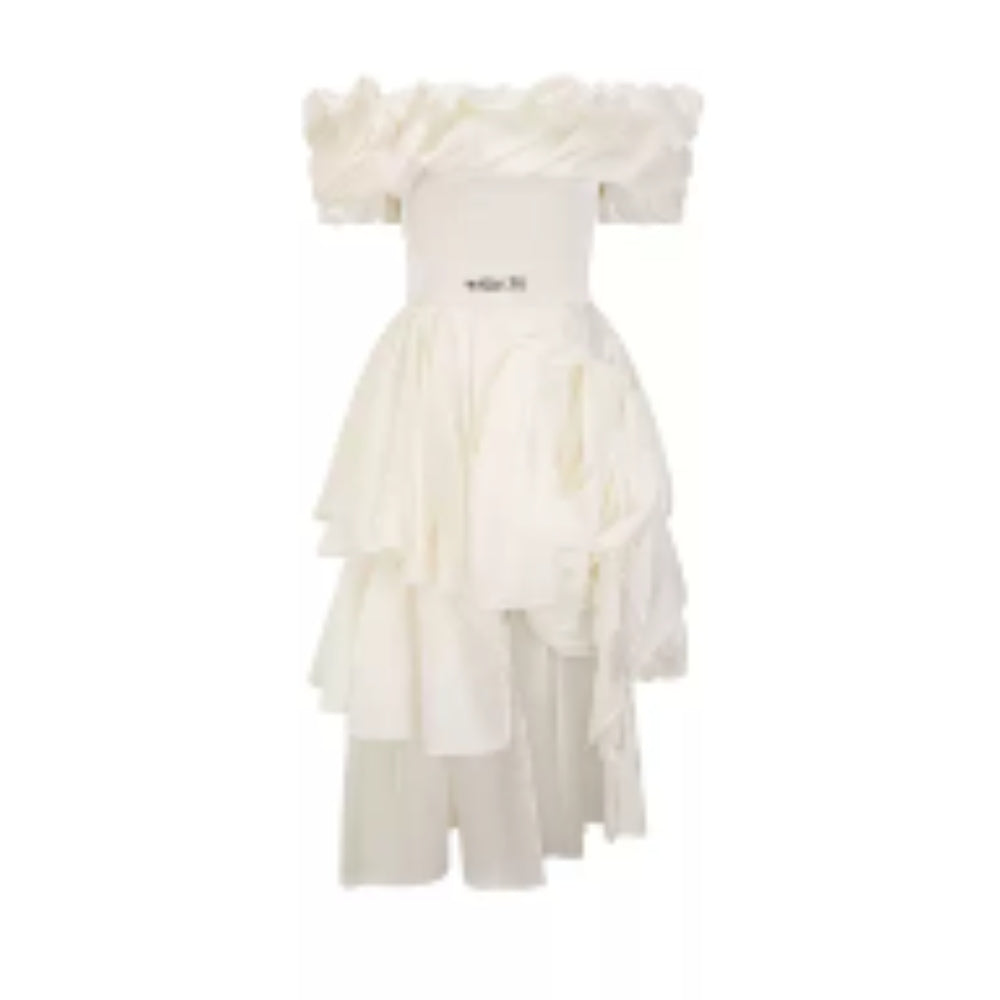ARTE PURA White Strapless Gown